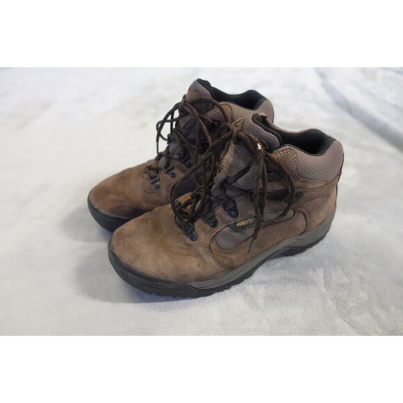 Vasque Womens Size 8 Brown Skywalk Leather Hiking Boots With Gore-Tex